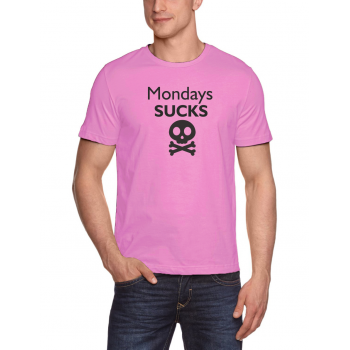 Marškinėliai Mondays sucks Marškinėliai Mondays sucks